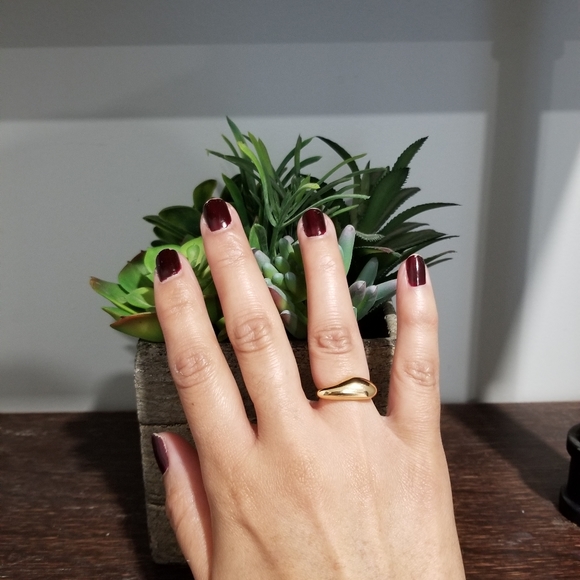 💍 GOLD STATMENT RING - Picture 6 of 10